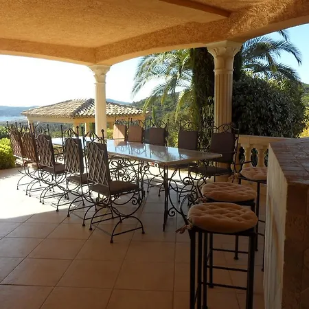 Vue Féérique Sur Golfe De Saint Tropez Villa *